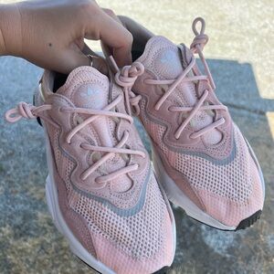 Adidas Women's Soft Pink Sneakers